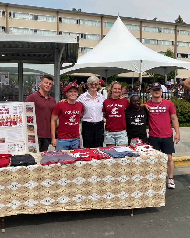 2022 Week of Welcome Fair with WSU Chancellor Elizabeth Chilton